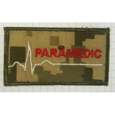 Нашивка PARAMEDIC піксель