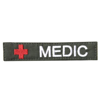 Нашивка MEDIC олива